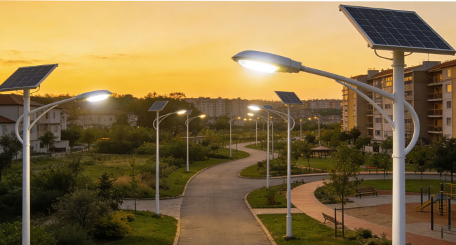 solar street lights